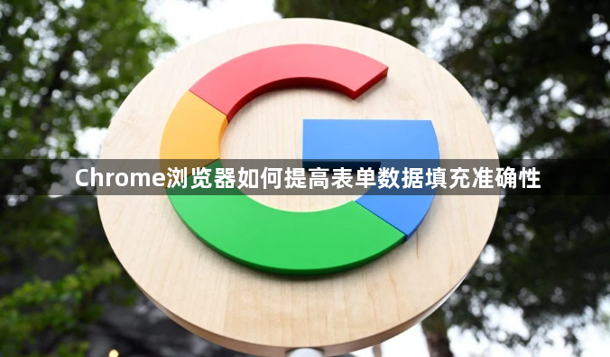 Chrome浏览器如何提高表单数据填充准确性1