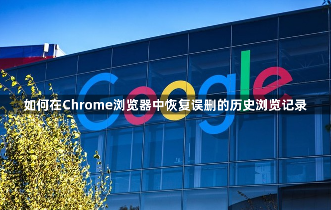 如何在Chrome浏览器中恢复误删的历史浏览记录1