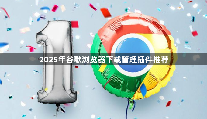 2025年谷歌浏览器下载管理插件推荐1
