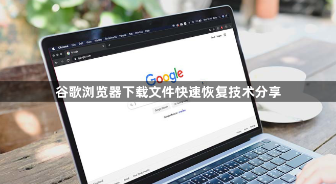 谷歌浏览器下载文件快速恢复技术分享1